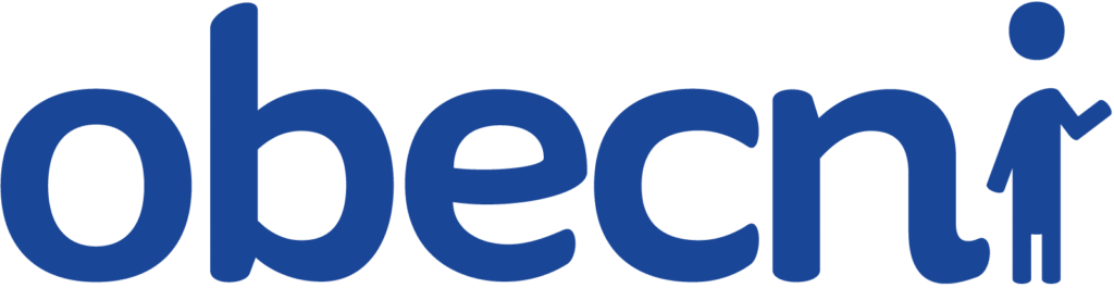 obecni logo niebieskie
